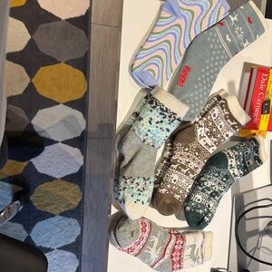 Womens Cozy Socks 6ct